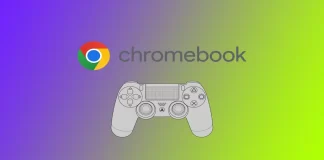 Как да свържете контролера на PS4 към Chromebook