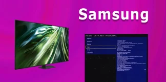 Възстановяване на фабричните настройки на телевизорите Samsung чрез сервизното меню