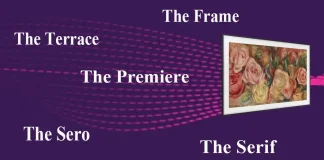 Samsung Lifestyle телевизори по години