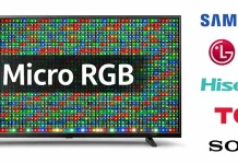 Телевизори Micro RGB, RGB Evo и TCL Mini RGB