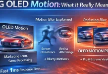 Какво е OLED Motion в телевизорите на LG