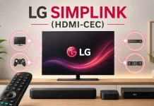 LG SIMPLINK (HDMI-CEC), как работи и как да го активирате