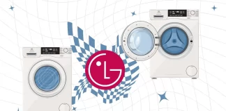 按生产日期年份分列的 LG 洗衣机型号