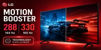 LG 电视中的 Motion Booster 288 和 330 技术
