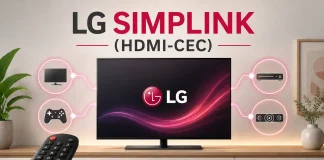 LG SIMPLINK(HDMI-CEC)的工作原理以及如何启用