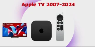 Μοντέλα Apple TV ανά έτος κυκλοφορίας