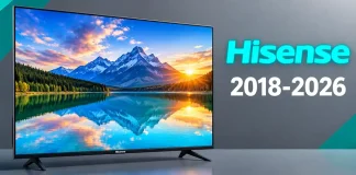 Σειρές τηλεοράσεων Hisense ανά έτος, 2018–2026