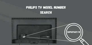 Keresse meg a Philips TV modellszámát