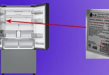 Hogyan található meg az LG hűtőszekrény modell- és sorozatszáma