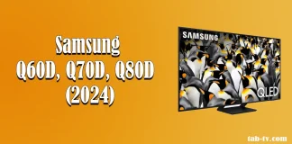 Samsung Q60D, Q70D, Q80D televíziók (2024) összehasonlítása