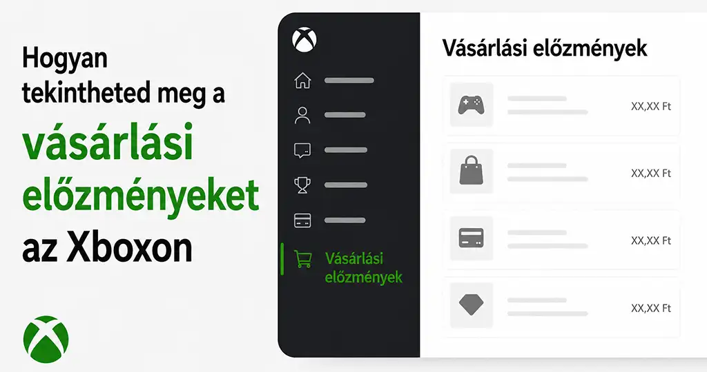 Hogyan tekintheted meg a vásárlási előzményeidet Xboxon