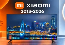 Xiaomi TV-kínálat évenként, 2013–2026