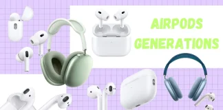 연도별 AirPods 세대
