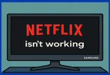 Netflix이 Samsung Smart TV에서 작동하지 않음
