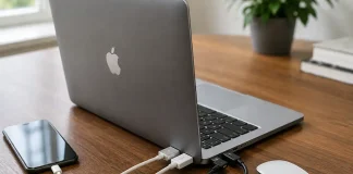 Apple MacBook 노트북 포트 설명