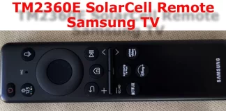 TM2360E Samsung 2023 TV-fjernkontroll