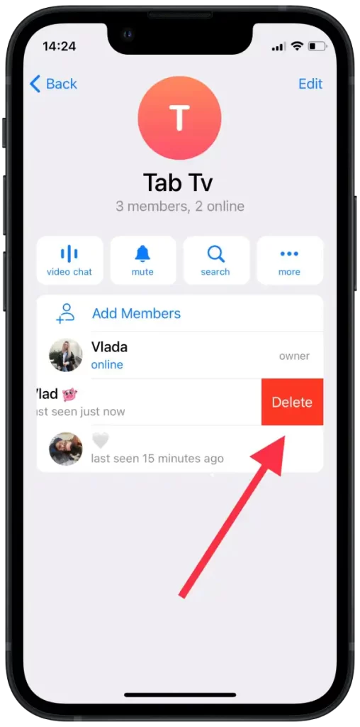Hvordan fjerne en bruker fra en gruppe i Telegram | no.tab-tv.com