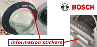 Bosch vaskemaskiner og tørketromler: Hvordan finne modellnummer og serienummer