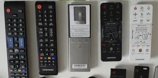 Samsung TV Smart Remote (One Remote) kompatibilitetsliste 2012-2024
