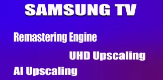 Remastering og Upscaling på Samsung TV