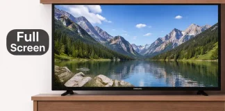 Hvordan endre bildestørrelse på en Samsung TV