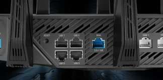 Port 10GE pe routerul WIFI