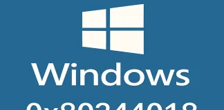 Cum să remediezi eroarea de actualizare Windows 0x80244018