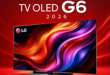LG TV OLED evo AI G6 4K 2026, specificații tehnice