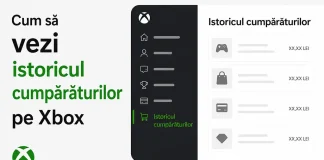 Cum să vizualizezi istoricul achizițiilor pe Xbox
