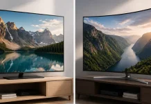 Televizoare plate și curbate, diferențele dintre ele