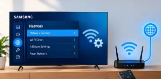 Cum să schimbați configurația rețelei pe televizorul Samsung