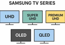 Clasificarea seriilor de televizoare Samsung