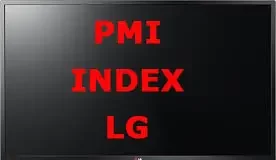 Indeks kvarjenja slike (PMI), indeks PMI v televizorju LG, ki pojasnjuje