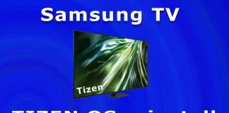 Kako znova namestiti programsko opremo televizorja Samsung?