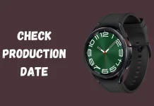 Kako ugotoviti datum proizvodnje Samsung Galaxy Watch