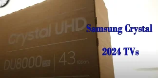 Televizorji Samsung Crystal 2024 Series, razlike in primerjava