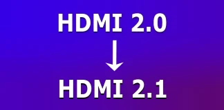 Nadgradnja priključkov HDMI 2.0 na HDMI 2.1