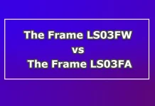 Samsung The Frame Pro LS03FW vs. The Frame LS03FA