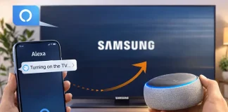 Moj Samsung TV se ne vklopi z glasovnimi ukazi
