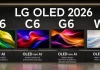 LG OLED televizorji 2026