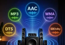 Zvočni kodeki AAC, MP3, WMA, DTS in Dolby – preprosto razloženi
