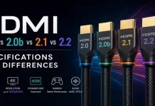 HDMI 2.0 vs 2.0b vs 2.1 vs 2.2: specifikacije in razlike