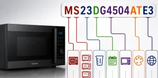 Dekódovanie modelových čísel mikrovlnných rúr Samsung Dekódovanie modelových čísel mikrovlnných rúr Samsung