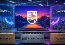 Kto vyrába televízory pod značkou Philips?