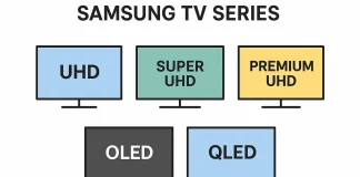 Klasifikácia sérií televízorov Samsung