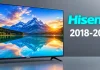 Ponuka televízorov Hisense podľa rokov 2018–2026