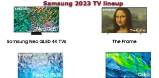 Samsung 2023 TV serisi, serilere göre açıklama