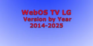 LG TV’lerin İşletim Sistemi Yıla Göre