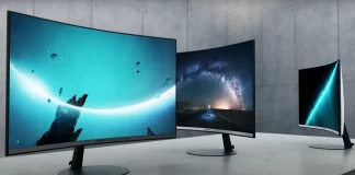 Televizyon ve Monitör Kavis Oranı: 1000R–5000R