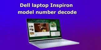 Dell Inspiron Dizüstü Bilgisayar Model Numarası Kod Çözme (2010–2025)